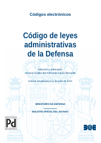 Código de leyes administrativas de la Defensa