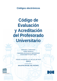 Código de Evaluación y Acreditación del Profesorado Universitario